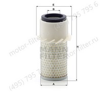 C11005 фильтрующий элемент воздушного фильтра MANN