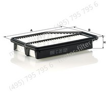 C26021 фильтрующий элемент воздушного фильтра MANN