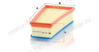 C30025 фильтрующий элемент воздушного фильтра MANN