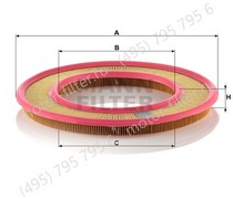 C3555 фильтрующий элемент воздушного фильтра MANN