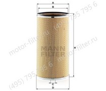 CF30001 вторичный фильтрующий элемент воздушного фильтра MANN