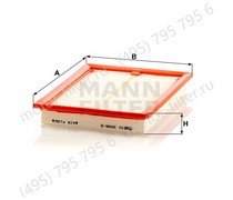 CU30582 фильтрующий элемент воздушного салонного фильтра MANN