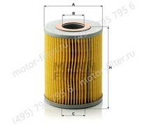 H1038X фильтрующий элемент масляного фильтра MANN