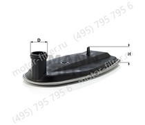 H182KIT комплект фильтрующих элементов масляного фильтра MANN