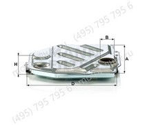 H19142KIT комплект фильтрующих элементов масляного фильтра MANN