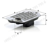 H2120XKIT комплект фильтрующих элементов масляного фильтра MANN