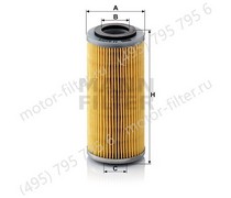 H8271N фильтрующий элемент масляного фильтра MANN