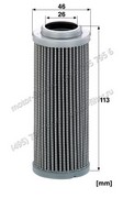 HD551 фильтрующий элемент высоконапорного масляного фильтра MANN