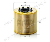HU923X безметаллический фильтрующий элемент масляного фильтра MANN