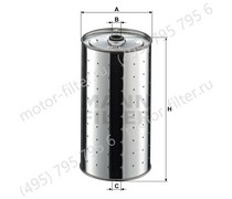 PF1190X фильтрующий элемент байпасного масляного фильтра MANN