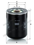 WD13745 сменный масляный фильтр гидравлической системы MANN