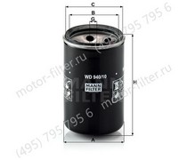 WD94010 сменный масляный фильтр гидравлической системы MANN