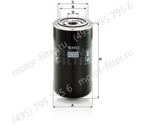 WD9502 сменный масляный фильтр гидравлической системы MANN
