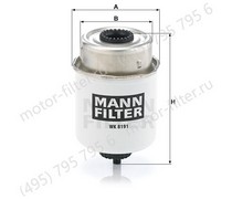 WK8191 сменный топливный фильтр MANN