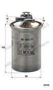 WK84221X сменный топливный фильтр MANN