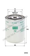 WK9305 сменный топливный фильтр MANN