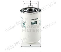 WK94020 сменный топливный фильтр MANN