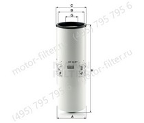 WP12001 сменный байпасный фильтр или комбинированный полно-поточный фильтр MANN