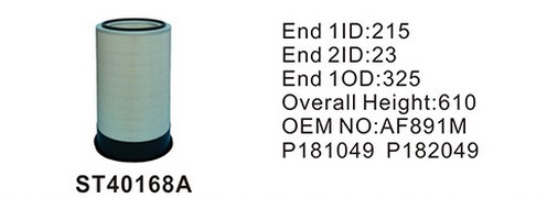 ST40168A фильтр очистки воздуха внешний STAL